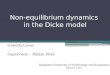 Non-equilibrium dynamics in the Dicke model Izabella Lovas Supervisor: Balázs Dóra Budapest University of Technology and Economics 2012.11.07
