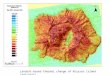 Landsat-based thermal change of Nisyros Island (volcanic)