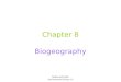 Botkin and Keller Environmental Science 5e Chapter 8 Biogeography