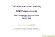 OSD Readiness and Training CE2T2 Assessments JAEC Assessment Working Group WJTSC 09-1 23 Mar 2009 This briefing is UNCLASSIFIED Joint Assessment and Enabling