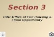 Section 3 HUD-Office of Fair Housing & Equal Opportunity