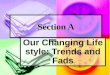 Section A Our Changing Lifestyle: Trends and Fads