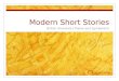 Modern Short Stories British Literature (Theme and Symbolism)