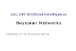1 22c:145 Artificial Intelligence Bayesian Networks Reading: Ch 14. Russell & Norvig