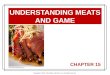 Copyright © 2014 John Wiley and Sons, Inc. All rights reserved. C HAPTER 15 UNDERSTANDING MEATS AND GAME