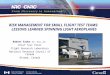 RISK MANAGEMENT FOR SMALL FLIGHT TEST TEAMS: LESSONS LEARNED SPINNING LIGHT AEROPLANES Robert Erdos MSc, PEng, DAR Chief Test Pilot Flight Research Laboratory