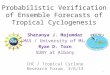 Probabilistic Verification of Ensemble Forecasts of Tropical Cyclogenesis Sharanya J. Majumdar RSMAS / University of Miami Ryan D. Torn SUNY at Albany