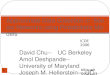 David Chu--UC Berkeley Amol Deshpande--University of Maryland Joseph M. Hellerstein--UC Berkeley Intel Research Berkeley Wei Hong--Arched Rock Corp. Approximate