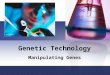 Genetic Technology Manipulating Genes. A. Genetic Engineering Genetic engineering (AKA recombinant DNA technology) is faster & more reliable method of