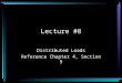 Lecture #8 Distributed Loads Reference Chapter 4, Section 9