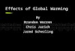 Effects of Global Warming By Brandon Warren Chris Jurich Jared Scherling