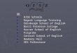 UK ► OISE Schools ► Regent Language Training ► Edinburgh School of English ► Basil Paterson College ► Harven School of English ► Pilgrims ► Central School
