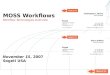 MOSS Workflows Workflow Technologies Overview November 15, 2007 Sogeti USA