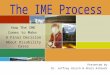 How The IME Comes to Make A Final Decision About Disability Cases Presented by Dr. Jeffrey Hirsch & Shari Altmark