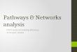 Pathways & Networks analysis COST Functional Modeling Workshop 22-24 April, Helsinki