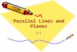 Parallel Lines and Planes 3-1. EXAMPLE 3 Identify angle relationships a. Corresponding b. Alternate interior c. Alternate exterior Consecutive interior