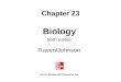 Chapter 23 Biology Sixth Edition Raven/Johnson (c) The McGraw-Hill Companies, Inc
