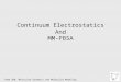 Chem 388: Molecular Dynamics and Molecular Modeling Continuum Electrostatics And MM-PBSA