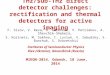 THz/sub-THz direct detector challenges: rectification and thermal detectors for active imaging F. Sizov, V. Reva, O. Golenkov, V. Petriakov, A. Shevchik-Shekera,