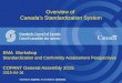 Standards experts. Accreditation solutions. EMA Workshop Standardization and Conformity Assessment Perspectives COPANT General Assembly 2015 2015-04-16