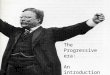 The Progressive era: An introduction. THE GILDED AGE A look back…