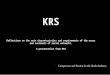 1 KRS Reflections on the main characteristics and requirements of the users and customers of social networks. A presentation from KRS