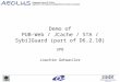 Demo of PUB-Web / JCache / STA / SybilGuard (part of D6.2.10) UPB Joachim Gehweiler