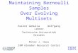 1 Maintaining Bernoulli Samples Over Evolving Multisets Rainer Gemulla Wolfgang Lehner Technische Universität Dresden Peter J. Haas IBM Almaden Research