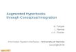 Augmented Hyperbooks through Conceptual Integration G. Falquet L. Nerima J.-C. Ziswiler Information System Interfaces – University of Geneva cui.unige.ch/isi