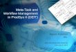 Meta-Task and Workflow Management in ProdSys II (DEfT) Maxim Potekhin BNL ADC Development Meeting February 4, 2013 1