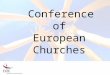 Conference of European Churches. Content of the Assembly in Budapest
