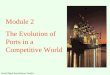 World Bank Port Reform Toolkit Module 2 The Evolution of Ports in a Competitive World