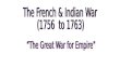 French Foothold in Canada Like England, France was late in coming to New World 1608: Colony established at Quebec by Samuel de Champlain Establish the