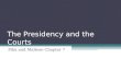 The Presidency and the Courts Pika and Maltese Chapter 7