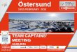 Östersund 14/15 FEBRUARY 2015 TEAM CAPTAINS‘ MEETING 13.02.2015 