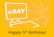 Happy 5 th Birthday!. Numbers and what they can do for you! Gyles Glover