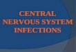 CENTRAL NERVOUS SYSTEM INFECTIONS. CNS infection include:- -Meningitis -Meningoencephalitis -Encephalitis -Brain abscess -Subdural empyema -Epidural