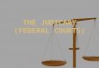 THE JUDICARY (FEDERAL COURTS). Judiciary and Democracy What is undemocratic about the federal judiciary? What is undemocratic about the federal judiciary?