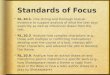Standards of Focus  RL.10.1. Cite strong and thorough textual evidence to support analysis of what the text says explicitly as well as inferences drawn