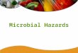Microbial Hazards. 23 Microbial Hazards Microorganisms are everywhere -- they can be: –Pathogens – cause disease –Spoilers – cause the quality of food