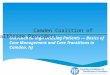 Outreach to High Utilizing Patients — Basics of Care Management and Care Transitions in Camden, NJ Camden Coalition of Healthcare Providers