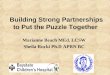 Building Strong Partnerships to Put the Puzzle Together Marianne Beach MEd. LCSW Sheila Rucki Ph.D APRN BC