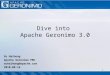 1 Dive into Apache Geronimo 3.0 Xu Haihong Apache Geronimo PMC xuhaihong@apache.com 2010-08-16