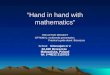 ”Hand in hand with mathematics” THE ACTIVE PROJECT OPTIONAL: multimedia presentation. Practice's guide about Brzeszcze School: Gimnazjum nr 2 32-620 Brzeszcze