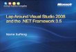 Name SuPeng. .NET Framework & Visual Studio Roadmap.NET Framework 3.5 overview Visual Studio design goals Lap around new features