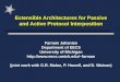 Extensible Architectures for Passive and Active Protocol Interposition Farnam Jahanian Department of EECS University of Michigan farnam