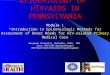 EPIDEMIOLOGY OF HIV/AIDS IN PENNSYLVANIA Module 1 *Introduction to Epidemiologic Methods for Assessment of Unmet Needs for HIV-related Primary Medical