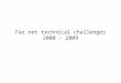 Faz.net technical challenges 2000 - 2009. what i won’t show business numbers, € business plans