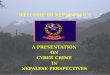 WELCOME TO NEPAL POLICE A PRESENTATION ON CYBER CRIME IN NEPALESE PERSPECTIVES