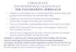1 LARGE-SCALE ENVIRONMENTAL CHALLENGES: THE ENGINEERING APPROACH Enhance our knowledge base on anthropogenically-stressed, large-scale, geographically-distributed,